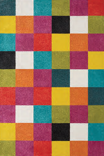 Children carpet PLAY dice