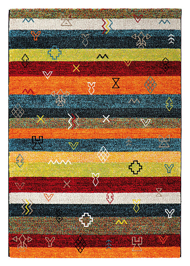 Modern piece rug DIAMOND antique pattern