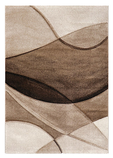 Modern piece carpet DIAMOND geometric wool