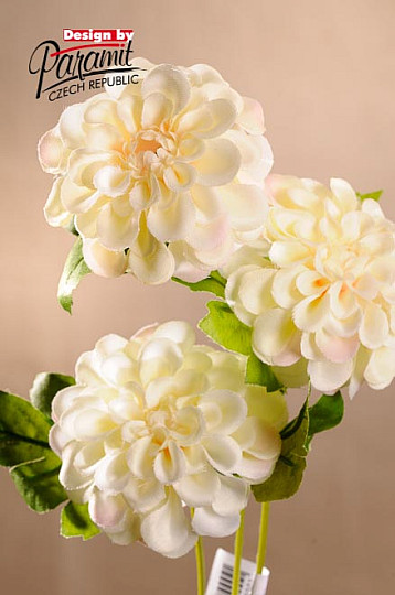 Cream dahlia 56 cm