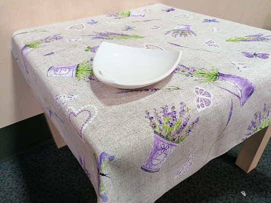 Tablecloth - LAVENDER purple