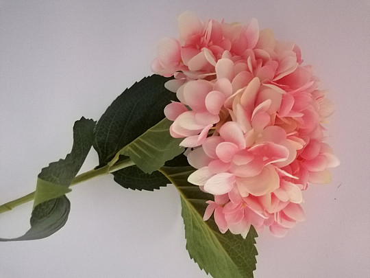 HORTENSION - artificial flower light pink