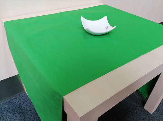 Green tablecloth LISA 602