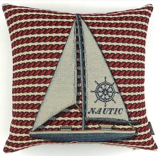 Tapestry cushion cover SAILBOARD