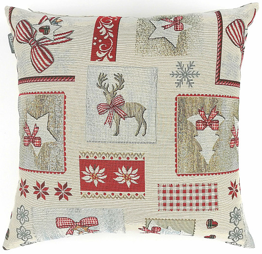 Christmas tapestry cover COUNTRY CHRISTMAS