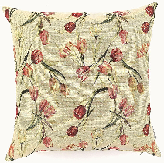 Tapestry cushion cover TULIPS