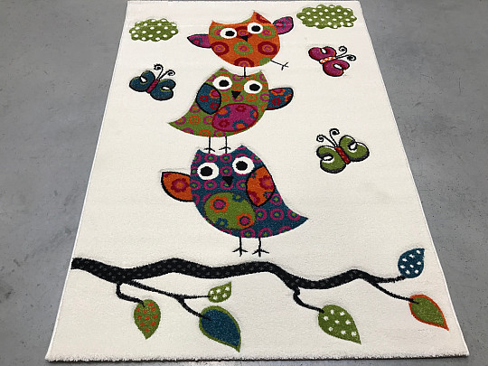 Children's piece rug OWLS and OWLS! Last pieces !