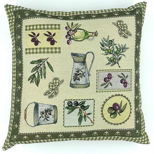 Gobelin cushion cover OLIVE
