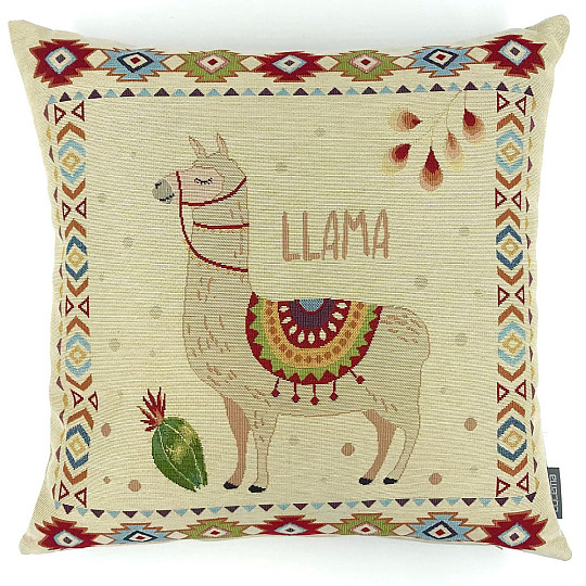 LAMA decorative pillow cover