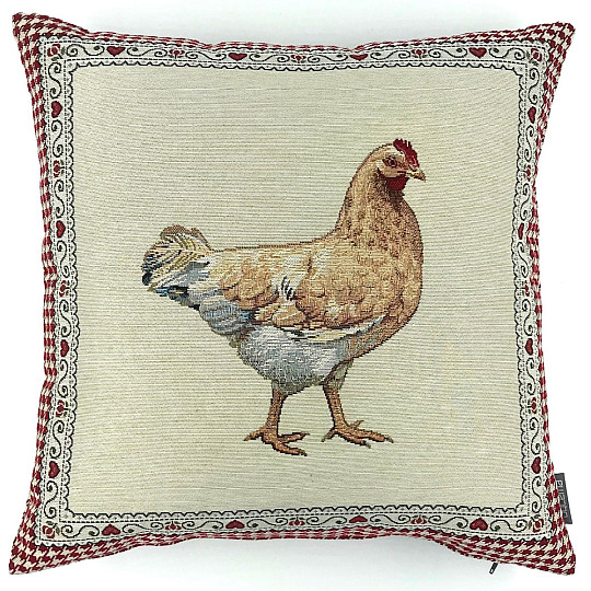 Tapestry pillow-case Hen 2
