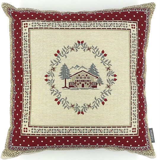 Tapestry cushion cover TYROLIAN ALPS 1