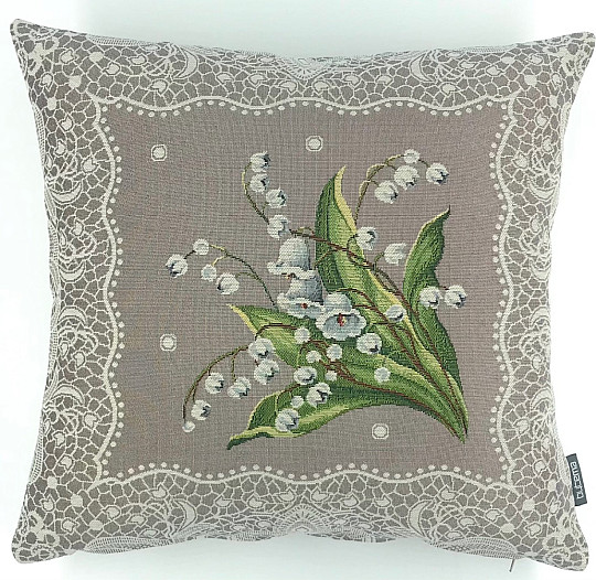 Tapestry pillowcase LILY OF THE LONG LONG