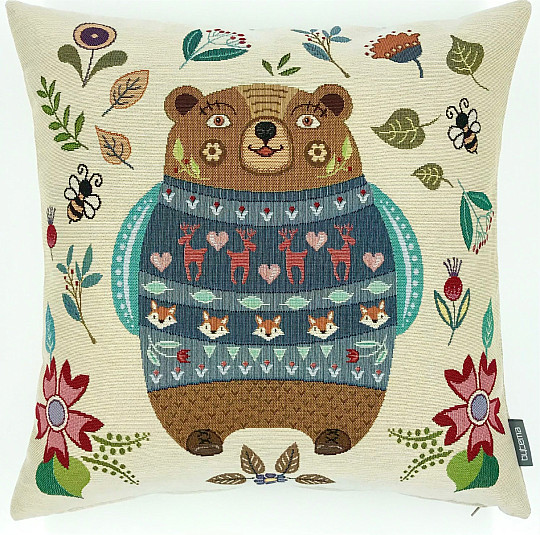 Tapestry cushion cover MERRY ANIMALS 2