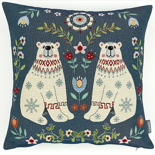 Tapestry cushion cover MERRY ANIMALS 6
