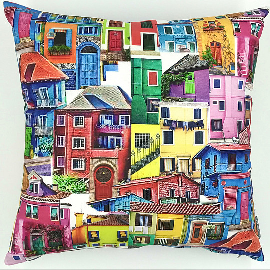 Decorative pillowcase CASAS DIGITAL