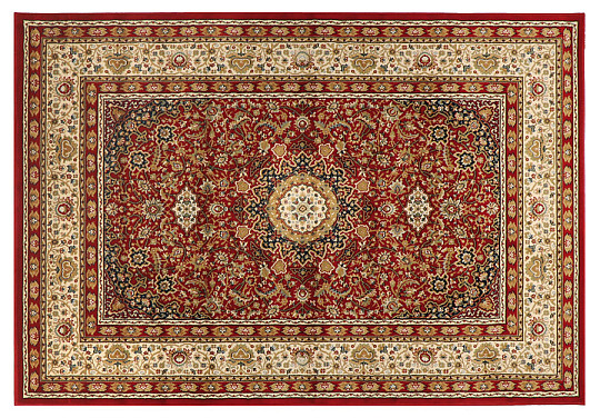 Piece carpet KENDRA 711  beige / red