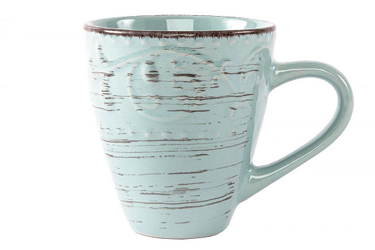 BLUE RELIEF ceramic mug