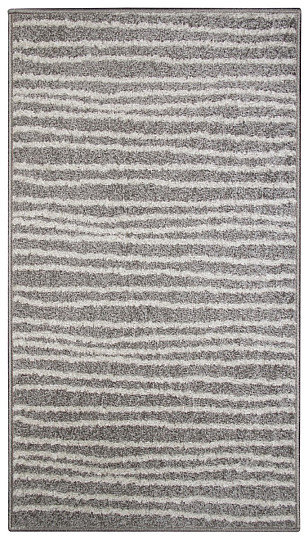 Piece carpet LOTTO stripes gray / white