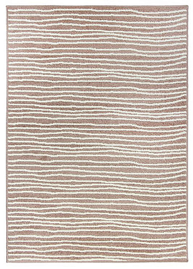 Piece carpet LOTTO stripes beige/white