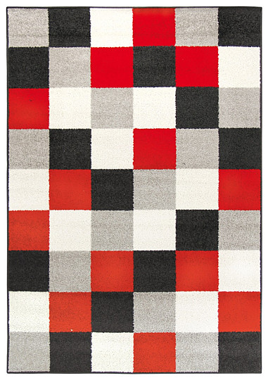 Piece carpet LOTTO cubes red