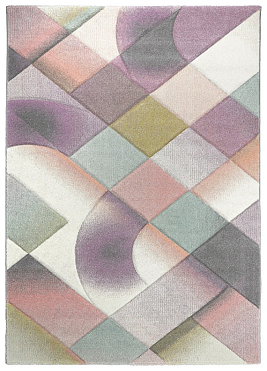 Modern piece rug DIAMOND geometric mix