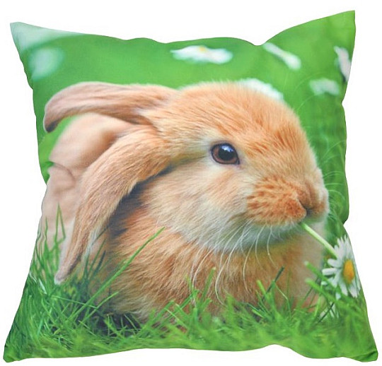 Decorative cushion cover BUNNY