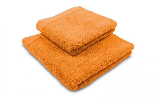 Towel and bath towel MICRO MUSTARD