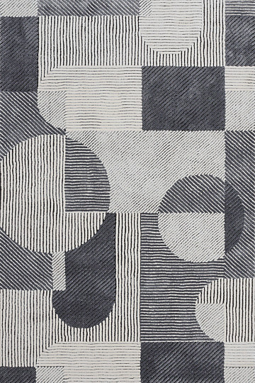 Piece carpet BOHO circles