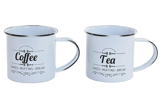 Coffe / Tea tin cup 375 ml