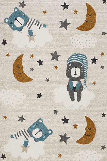 Children carpet PASTEL VEGAS bears