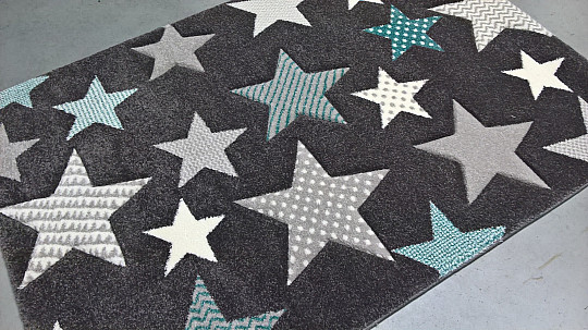 Children carpet PASTEL Stars