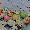 Easter tablecloth and shawl