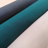 Cotton fabric UNI turquoise dark cotton 220g