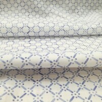 Decorative fabric Grid blue