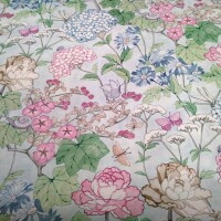 Cotton fabric FLOWER PARADISE