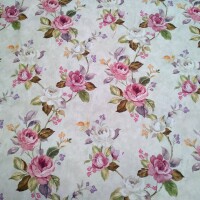 Decorative fabric CASTLE ROSE