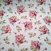 Decorative fabric WARWICK LARGE ROSE