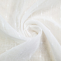 Light decorative curtain WHITE LADY