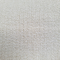 Luxurious solid color designer decorative fabric GERSTER 77052/20 CREAM