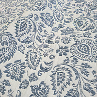 Decorative fabric COSTA FLOR BLUE