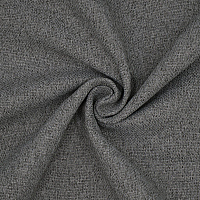 Solid color designer decorative fabric DIM OUT GERSTER 77045/0840 DARK GREY