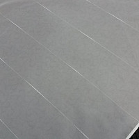 Luxurious curtain GERSTER 11700 white stripe