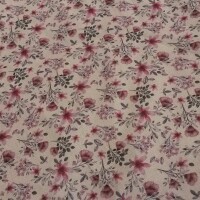 Cotton fabric FLOWERS CIREL