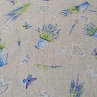 Decorative fabric LAVENDER blue