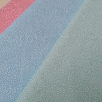 TASSI cotton fabric blue