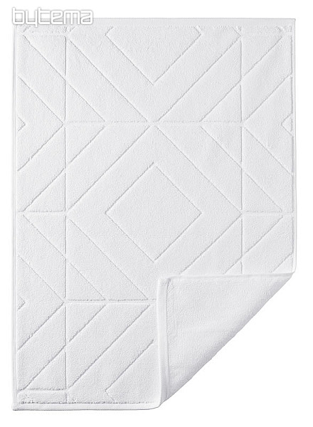 MALIBU terry bath mats white
