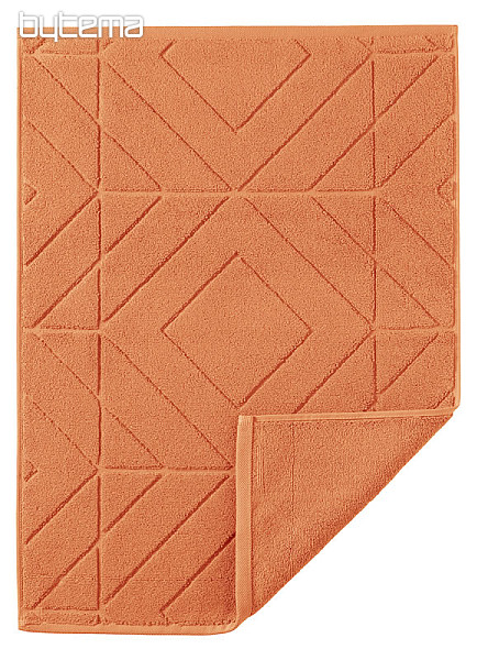 MALIBU terry bath mats orange