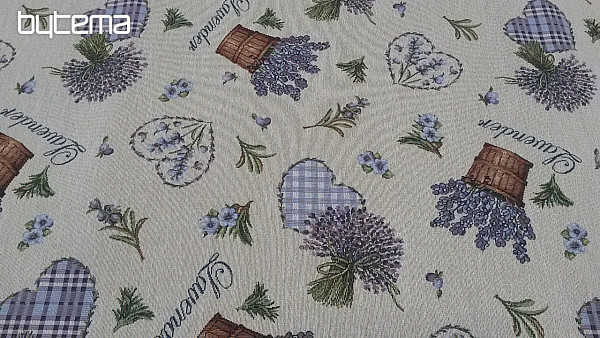 Tapestry fabric HERBAL ALLOVER