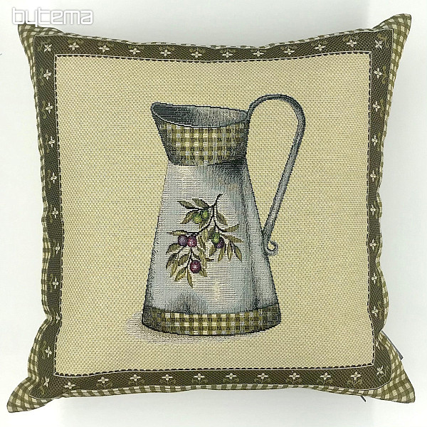 Tapestry pillow-case OLIVES B