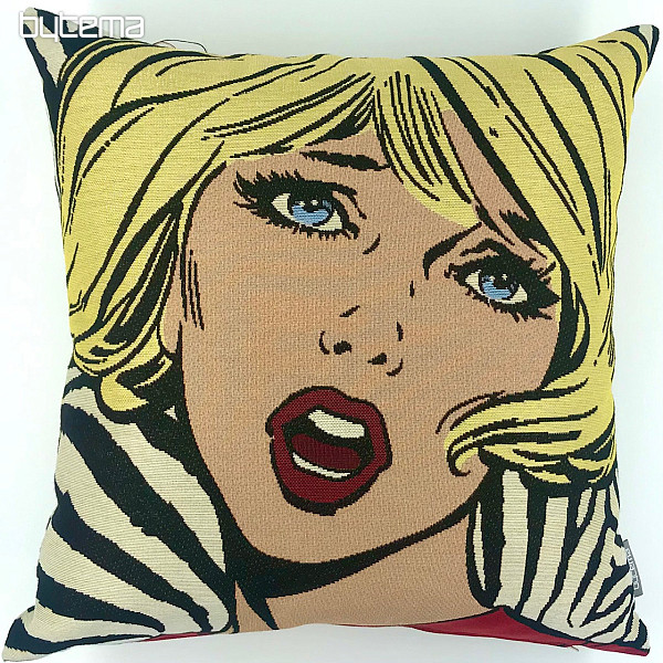 Tapestry pillow-case COMICS WOMAN II